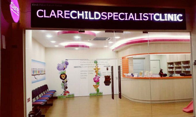 Clare Child Specialist Clinic (The Waterfront @ ParkCity)